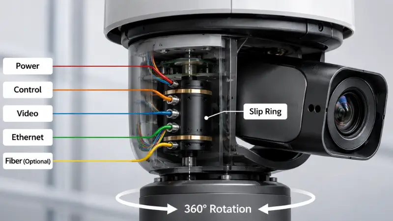 How To Choose A Slip Ring For Camera Systems | PTZ, Drone & Video Guide
