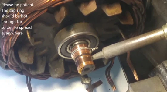 slip rings on alternator slip rings on alternator