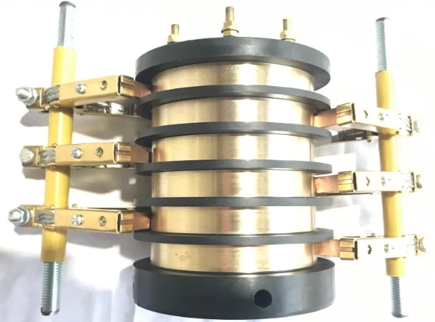 ByTune carbon brush slip ring assembly with multiple conductive rings and brush contacts ByTune carbon brush slip ring assembly with multiple conductive rings and brush contacts