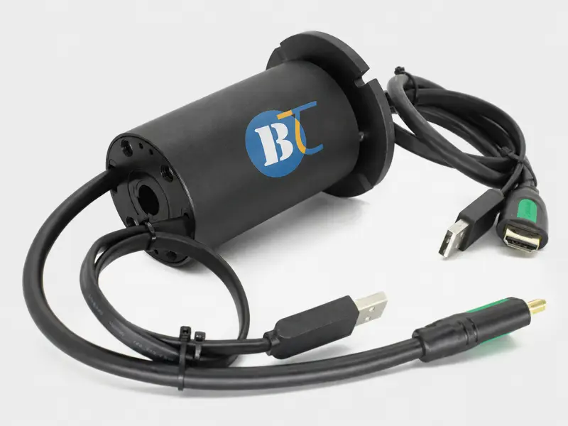 Data slip ring for Ethernet and CAN bus transmission Data slip ring for Ethernet and CAN bus transmission